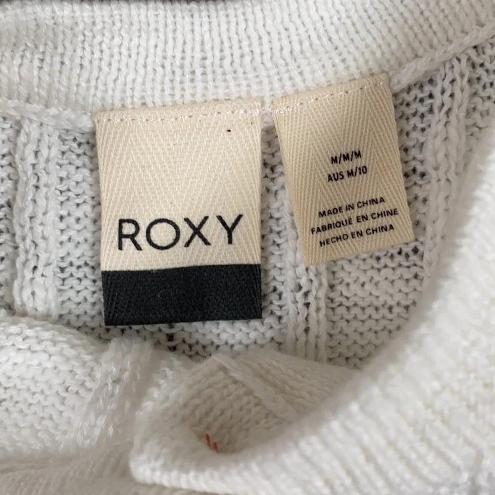 Beige Camisole Ribbed Sweater Size Medium - Picture 3 of 4